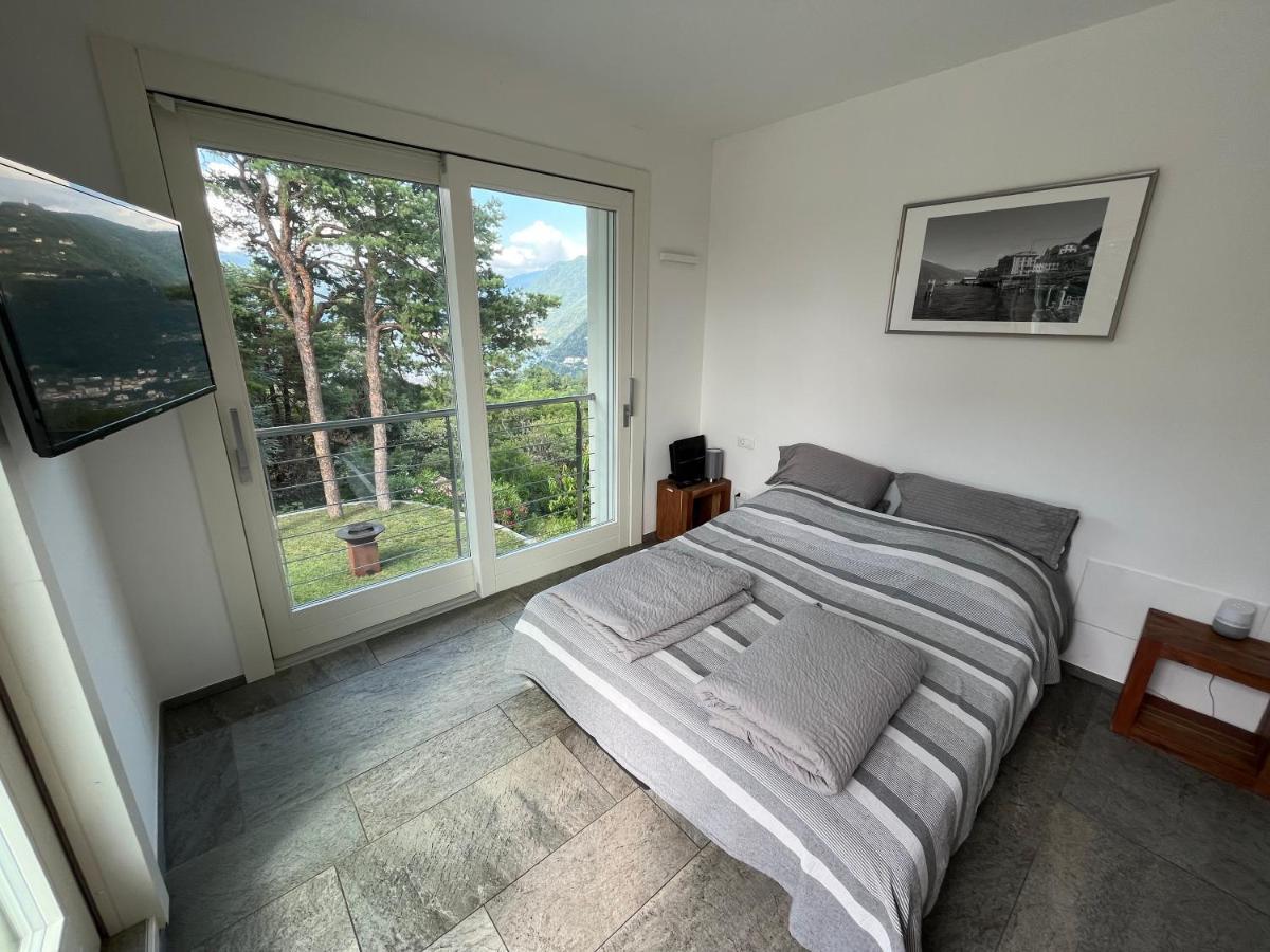 Penthouse - Villa Cardano Комо Екстериор снимка